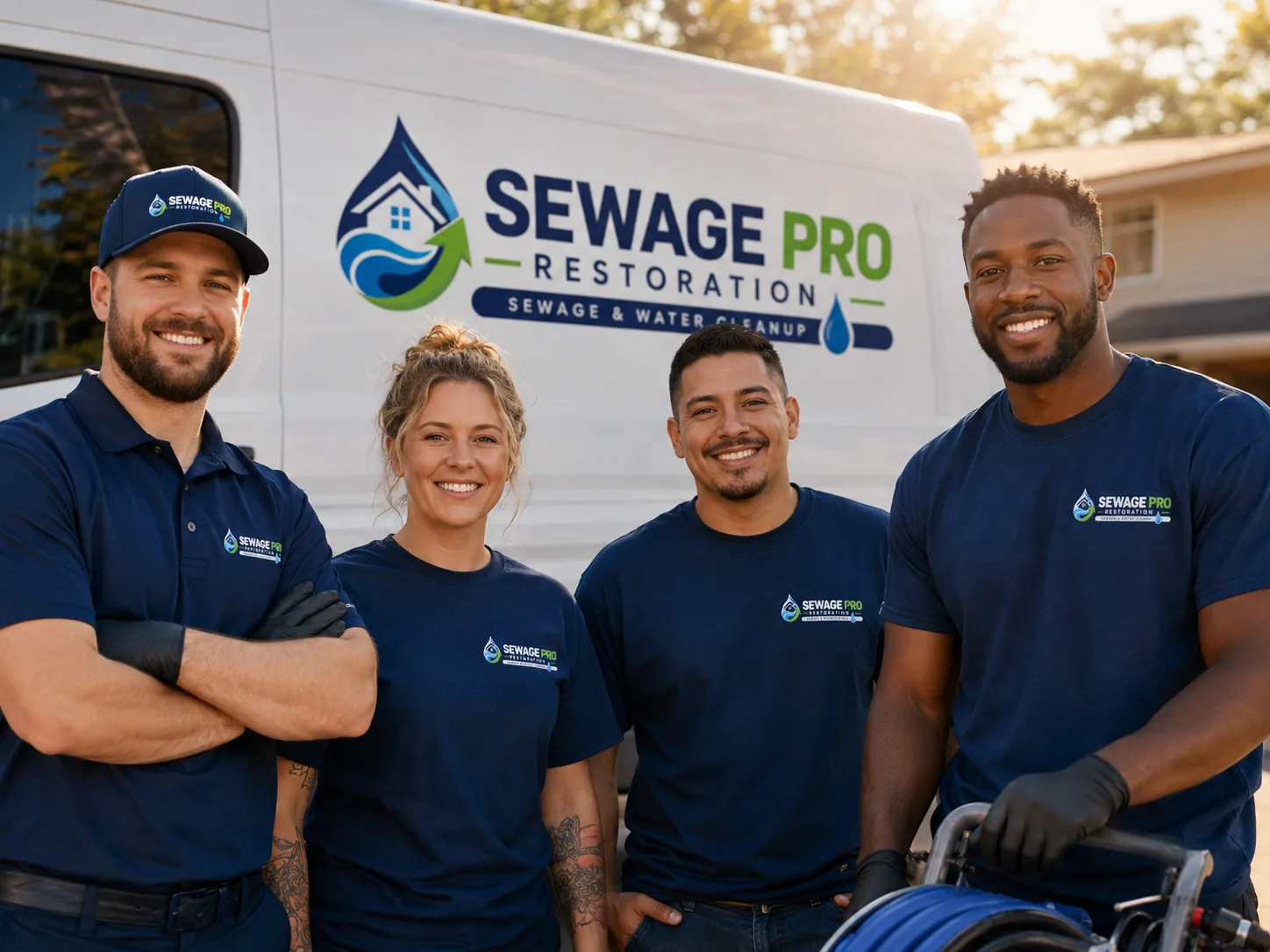 Sewage Cleanup Services company in Left Hand, WV